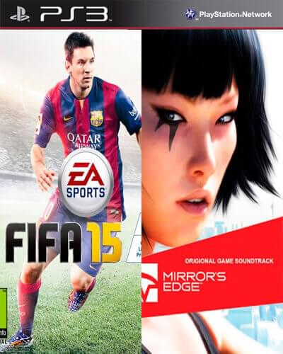 Ps3 Digital Combo 2x1 PES 2015 + Mirrors Edge