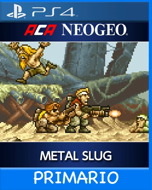 Ps4 Digital ACA NEOGEO METAL SLUG Primario