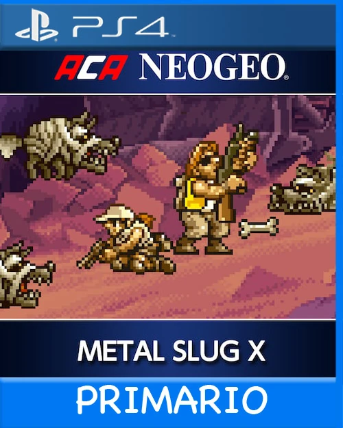 Ps4 Digital ACA NEOGEO METAL SLUG X Primario