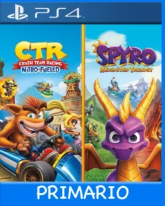 Ps4 Digital Crash Team Racing Nitro-Fueled + Spyro Game Bundle Primario