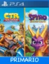 Ps4 Digital Crash Team Racing Nitro-Fueled + Spyro Game Bundle Primario