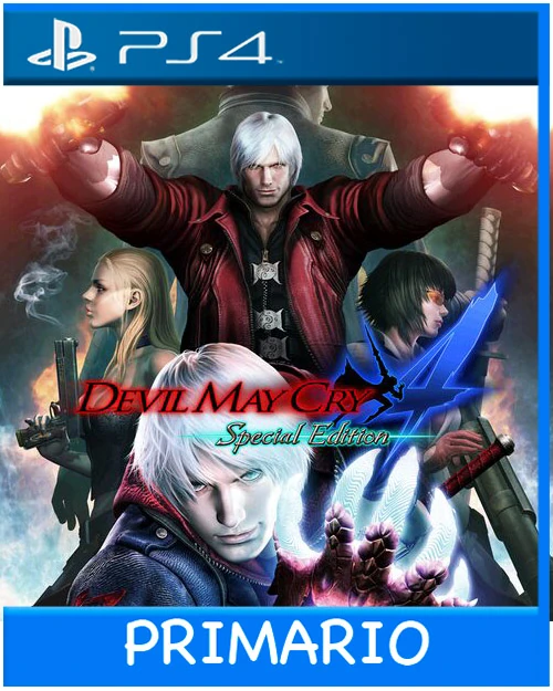 Ps4 Digital Devil May Cry 4 Special Edition Primario