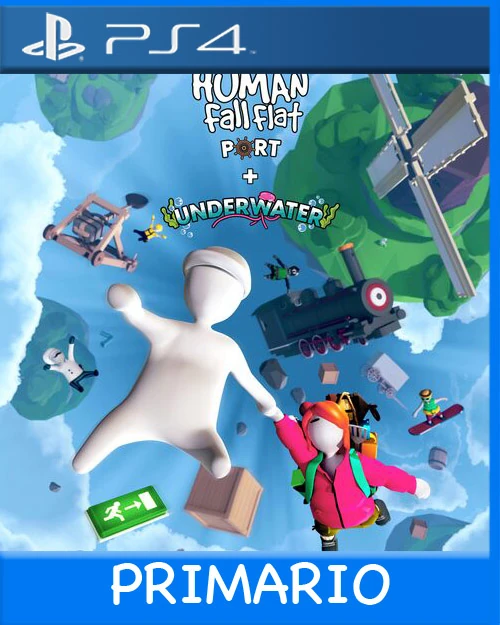 Ps4 Digital Human Fall Flat Primario