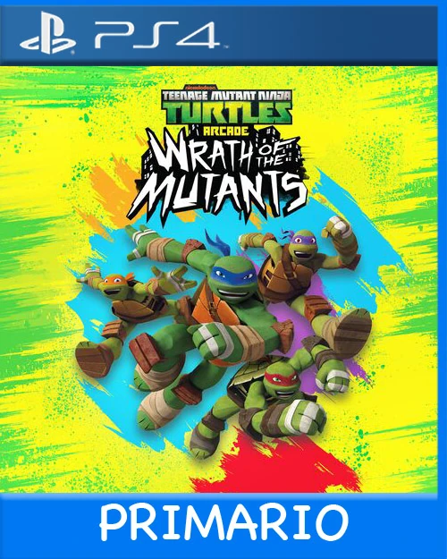 Ps4 Digital Teenage Mutant Ninja Turtles Arcade Wrath of the Mutants Primario