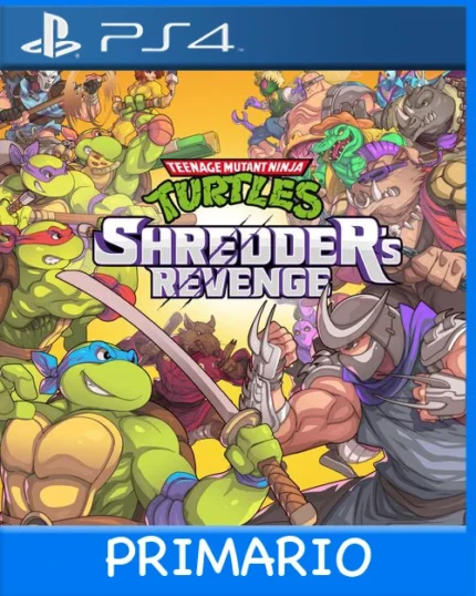 Ps4 Digital Teenage Mutant Ninja Turtles Shredders Revenge Primario