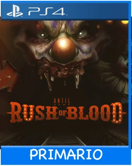 Ps4 Digital Until Dawn Rush of Blood Primario