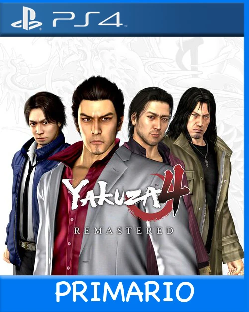 Ps4 Digital Yakuza 4 Remastered Primario