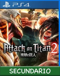 Ps4 Digital Attack on Titan 2 Secundario