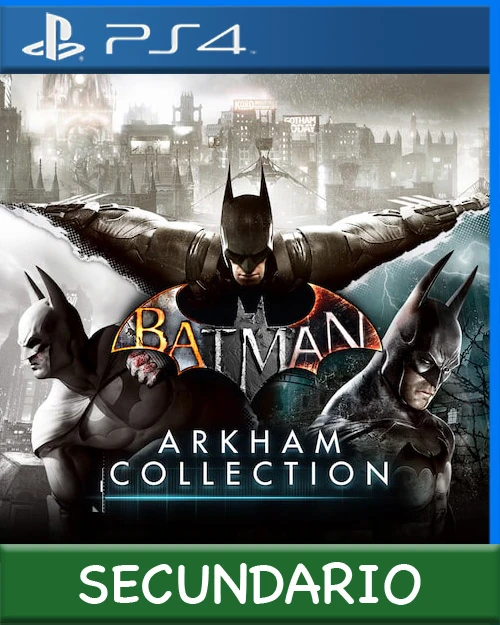 Ps4 Digital Batman Arkham Collection Secundario