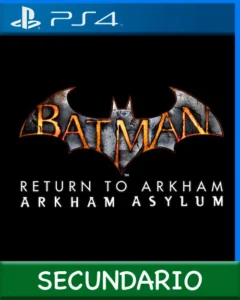 Ps4 Digital Batman Return to Arkham - Arkham Asylum Secundario