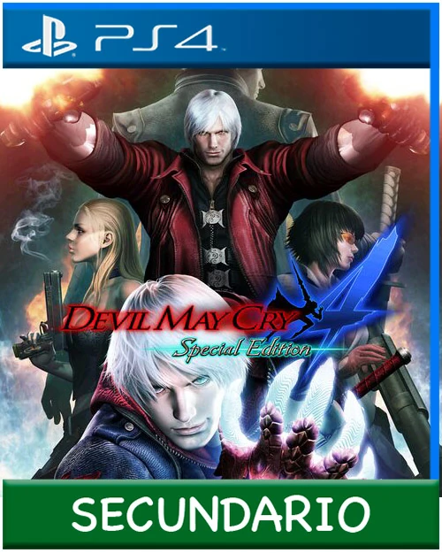 Ps4 Digital Devil May Cry 4 Special Edition Secundario