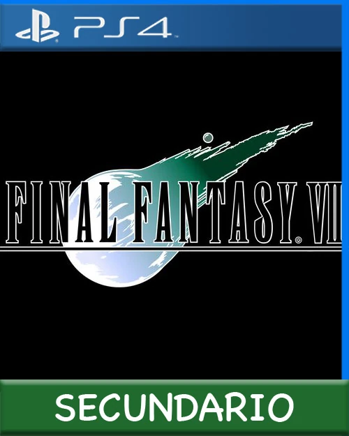 Ps4 Digital FINAL FANTASY VII Secundario