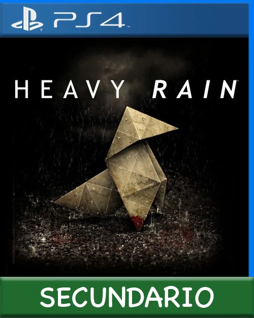 Ps4 Digital Heavy Rain Secundario