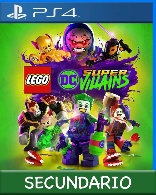 Ps4 Digital LEGO DC Super-Villains Secundario