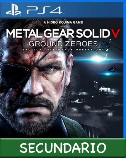 Ps4 Digital METAL GEAR SOLID V GROUND ZEROES Secundario