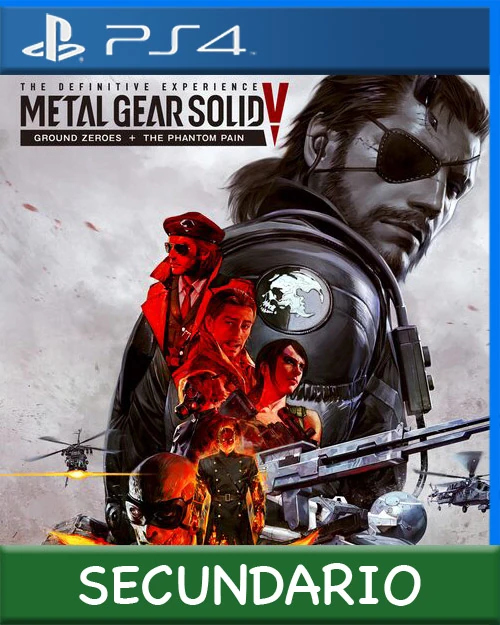 Ps4 Digital METAL GEAR SOLID V THE DEFINITIVE EXPERIENCE Secundario