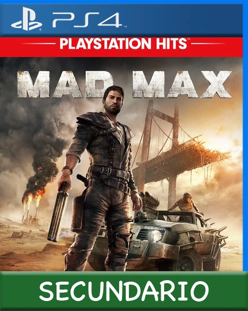 Ps4 Digital Mad Max Secundario