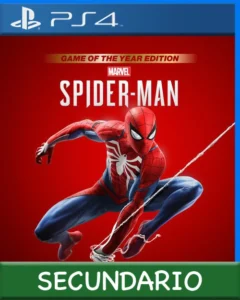 Ps4 Digital Marvels Spider-Man Game of the Year Edition Secundario