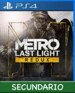 Ps4 Digital Metro Last Light Redux Secundario