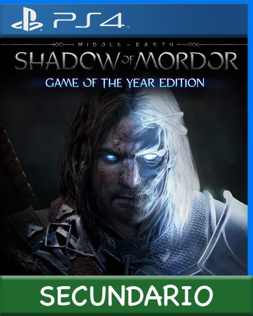 Ps4 Digital Middle-earth Shadow of Mordor - Game of the Year Edition Secundario