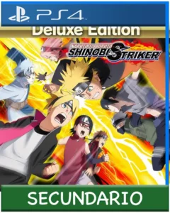 Ps4 Digital NARUTO TO BORUTO SHINOBI STRIKER Deluxe Edition Secundario