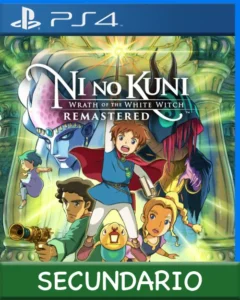 Ps4 Digital Ni no Kuni Wrath of the White Witch Remastered Secundario