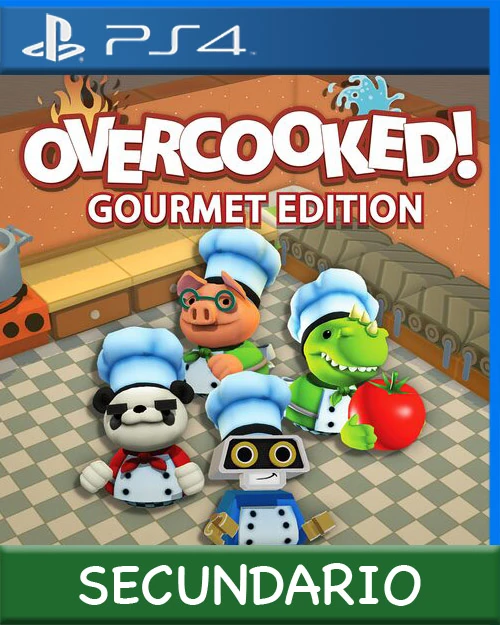 Ps4 Digital Overcooked Gourmet Edition Secundario