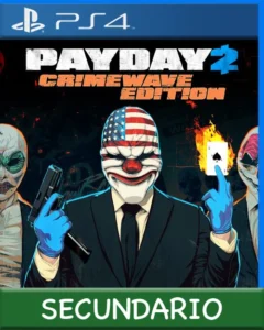 Ps4 Digital PAYDAY 2 CRIMEWAVE EDITION Secundario