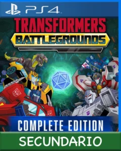 Ps4 Digital TRANSFORMERS BATTLEGROUNDS Secundario