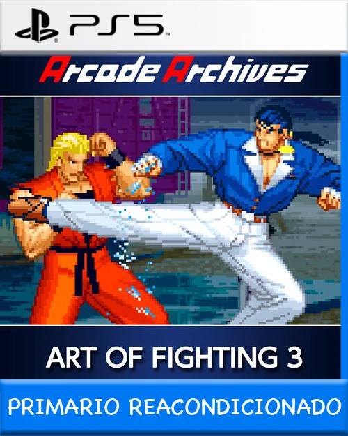 Ps5 Digital ACA NEOGEO ART OF FIGHTING 3 Primario Reacondicionado