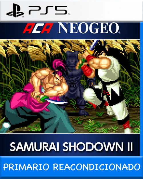 Ps5 Digital ACA NEOGEO SAMURAI SHODOWN II Primario Reacondicionado