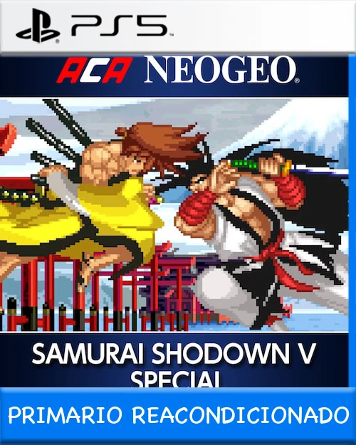 Ps5 Digital ACA NEOGEO SAMURAI SHODOWN V SPECIAL Primario Reacondicionado