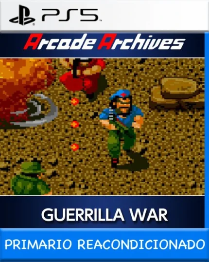 Ps5 Digital Arcade Archives GUERRILLA WAR Primario Reacondicionado