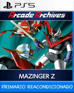 Ps5 Digital Arcade Archives MAZINGER Z Primario Reacondicionado