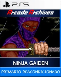 Ps5 Digital Arcade Archives NINJA GAIDEN Primario Reacondicionado