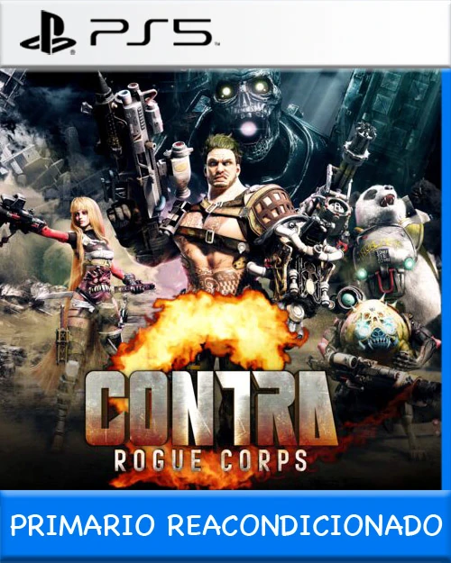 Ps5 Digital CONTRA ROGUE CORPS Primario Reacondicionado