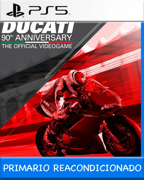 Ps5 Digital DUCATI - 90th Anniversary Primario Reacondicionado