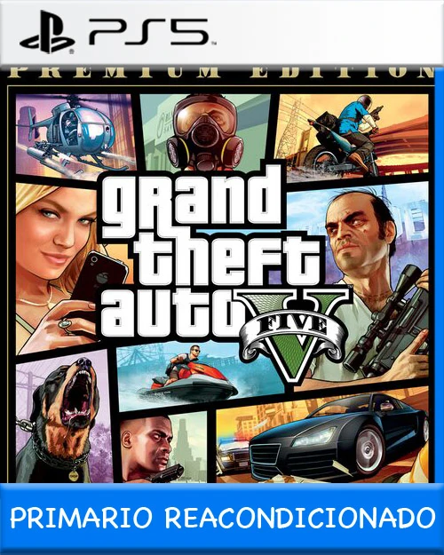 Ps5 Digital GTA V - Grand Theft Auto V Edition Primario Reacondicionado