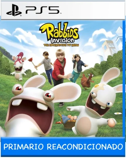 Ps5 Digital Rabbids Invasion Primario Reacondicionado