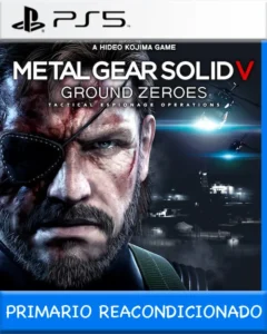 Ps5 Digital METAL GEAR SOLID V GROUND ZEROES Primario Reacondicionado