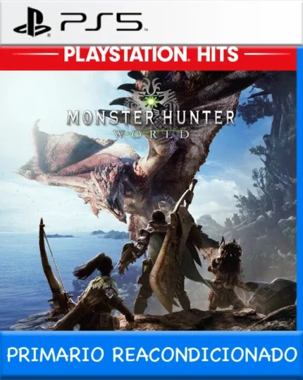 Ps5 Digital MONSTER HUNTER WORLD Primario Reacondicionado