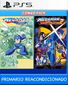 Ps5 Digital Mega Man Legacy Collection 1 y 2 Combo Pack Primario Reacondicionado