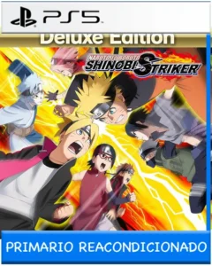 Ps5 Digital NARUTO TO BORUTO SHINOBI STRIKER Deluxe Edition Primario Reacondicionado