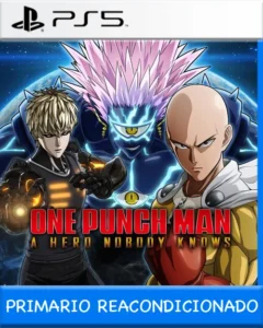 Ps5 Digital ONE PUNCH MAN A HERO NOBODY KNOWS Primario Reacondicionado