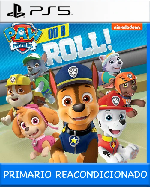 Ps5 Digital Paw Patrol On a Roll Primario Reacondicionado