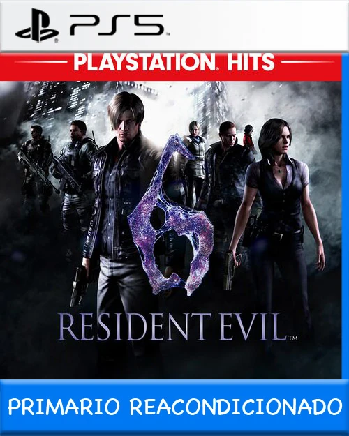 Ps5 Digital Resident Evil 6 Primario Reacondicionado