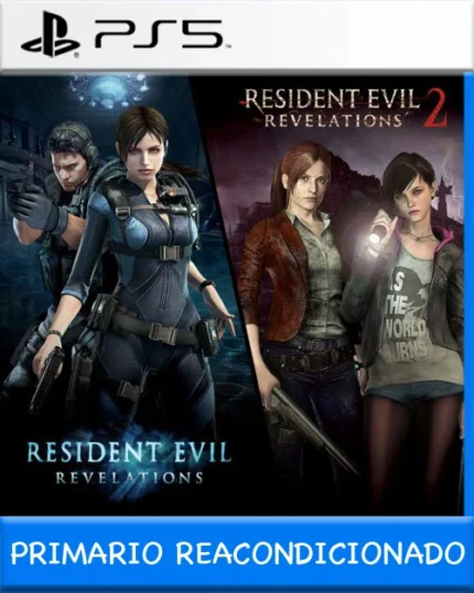 Ps5 Digital Resident Evil Revelations 1 y 2 Bundle Primario Reacondicionado