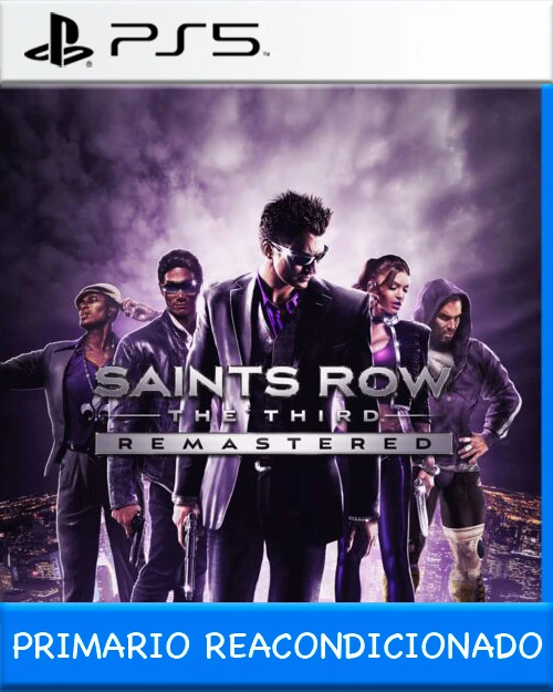 Ps5 Digital Saints Row The Third Remastered Primario Reacondicionado