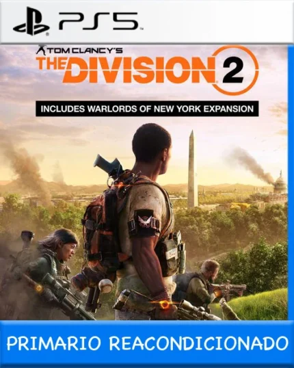 Ps5 Digital Tom Clancys The Division 2 Primario Reacondicionado