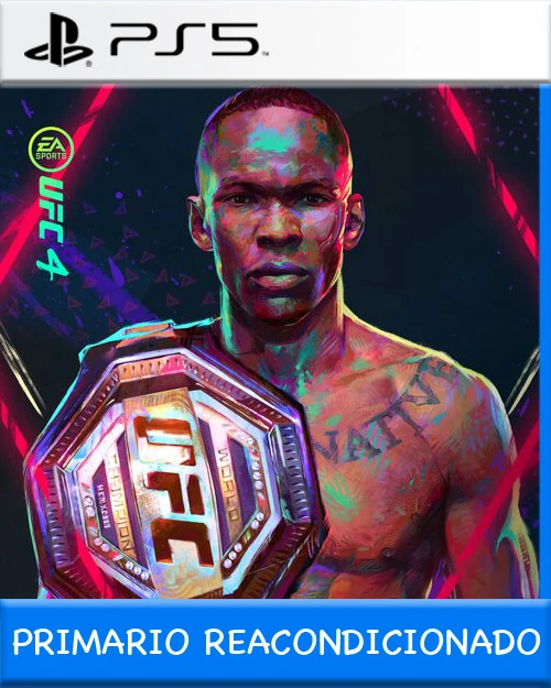 Ps5 Digital UFC 4 Primario Reacondicionado